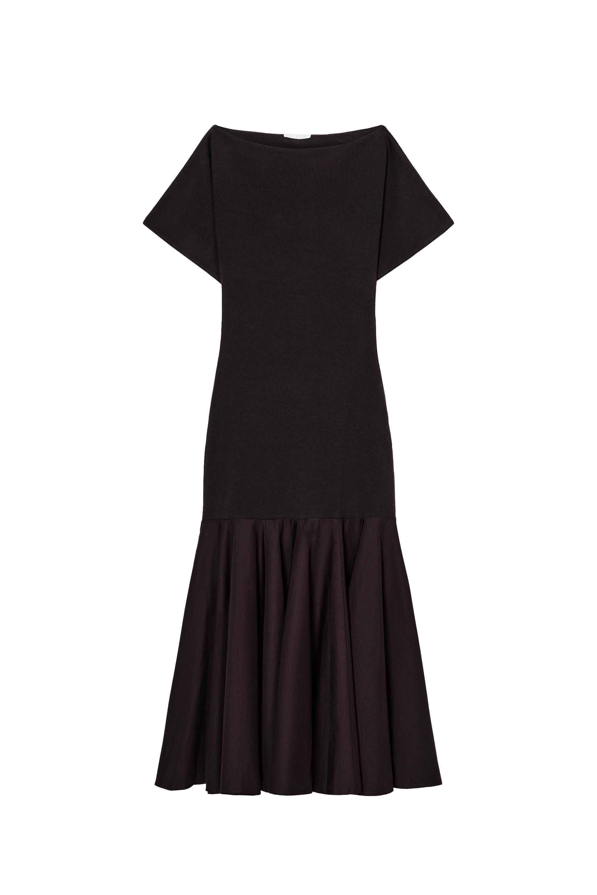Obakocco　0519 COMBINED INTERLOCK DRESS - Chocolate | ZARA Canada