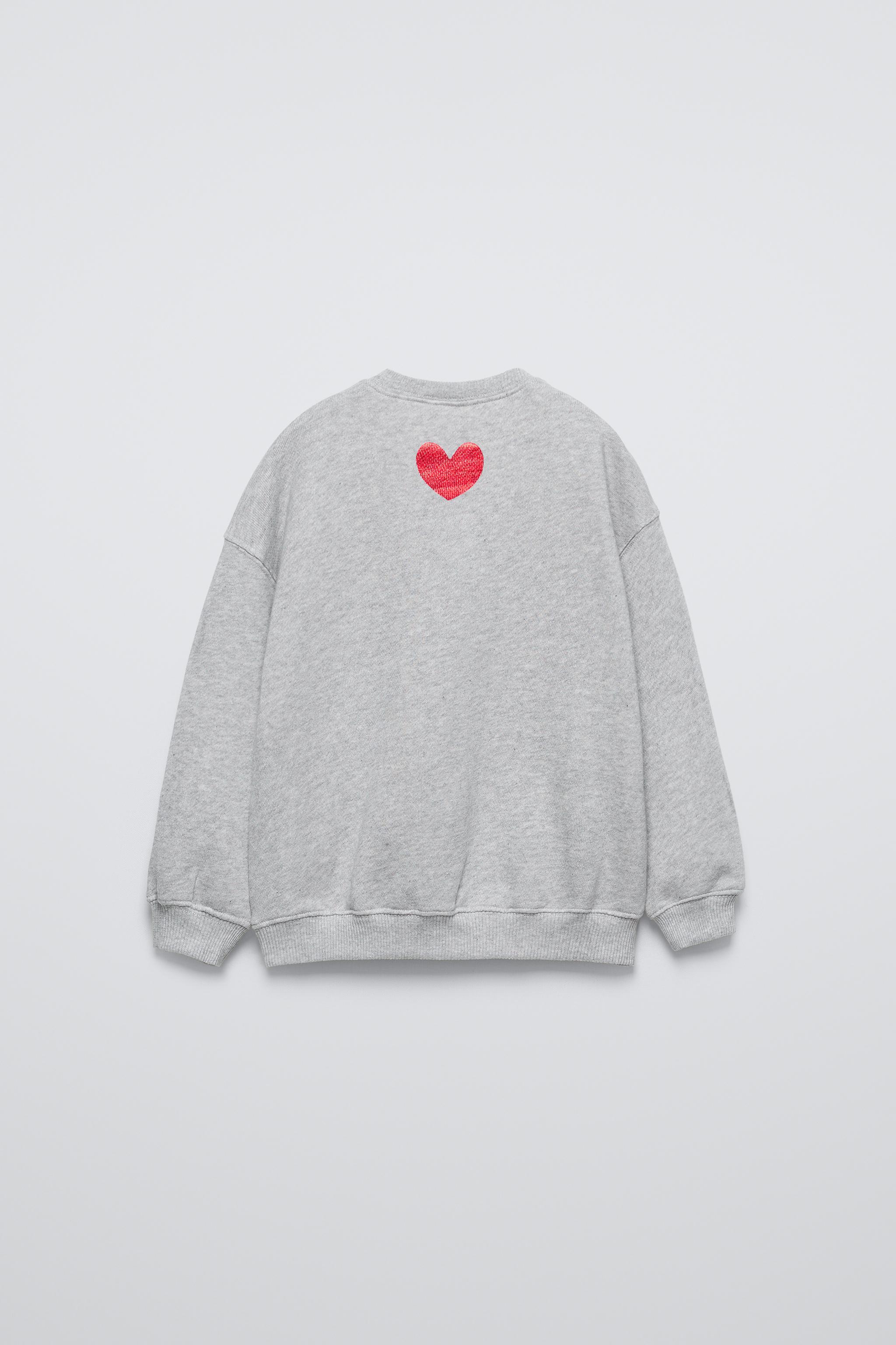 Zara soft touch sweatshirt sales