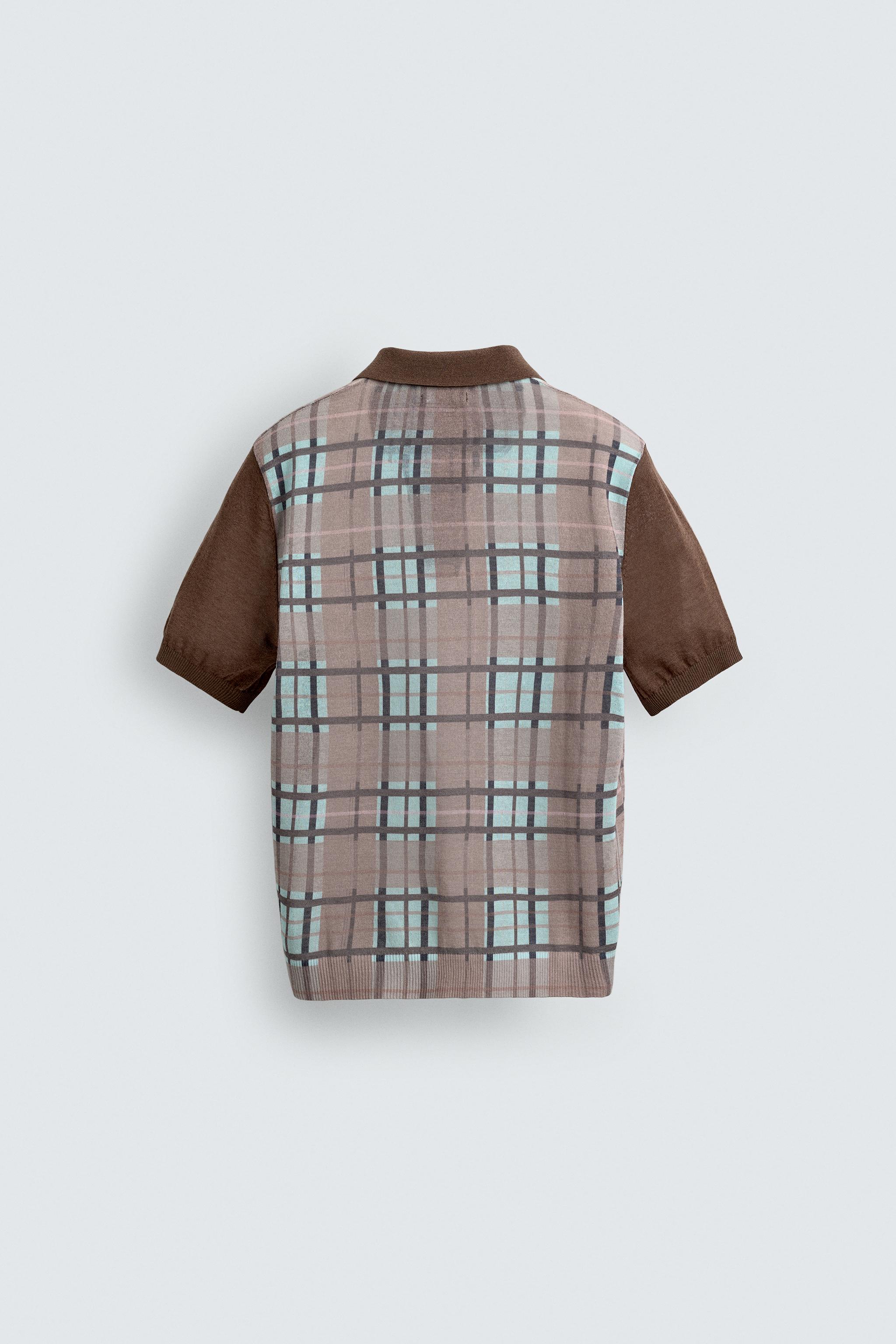新品未新品　GREENCLUBS ベージュ チェック柄 ポロシャツ 新品未新品 GREENCLUBS ベージュ チェック柄 ポロシャツ 2025年