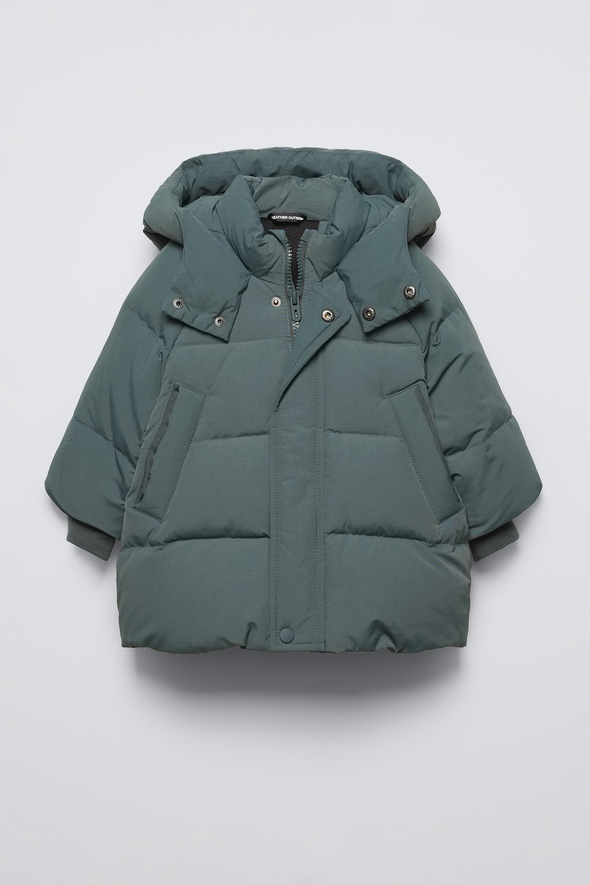 Green parka zara online