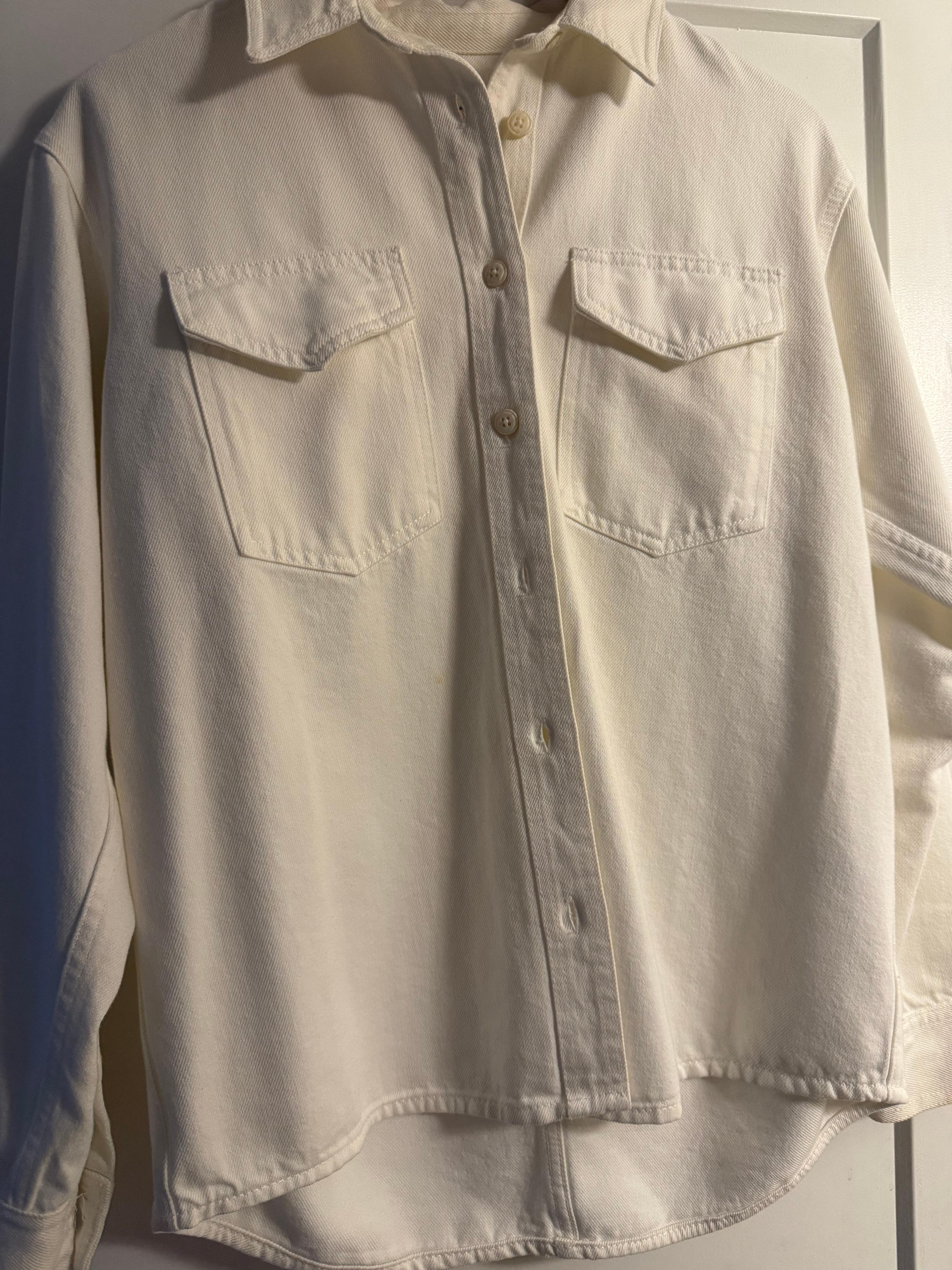 DENIM SHIRT ZW COLLECTION | SECOND HAND | Zara Preowned