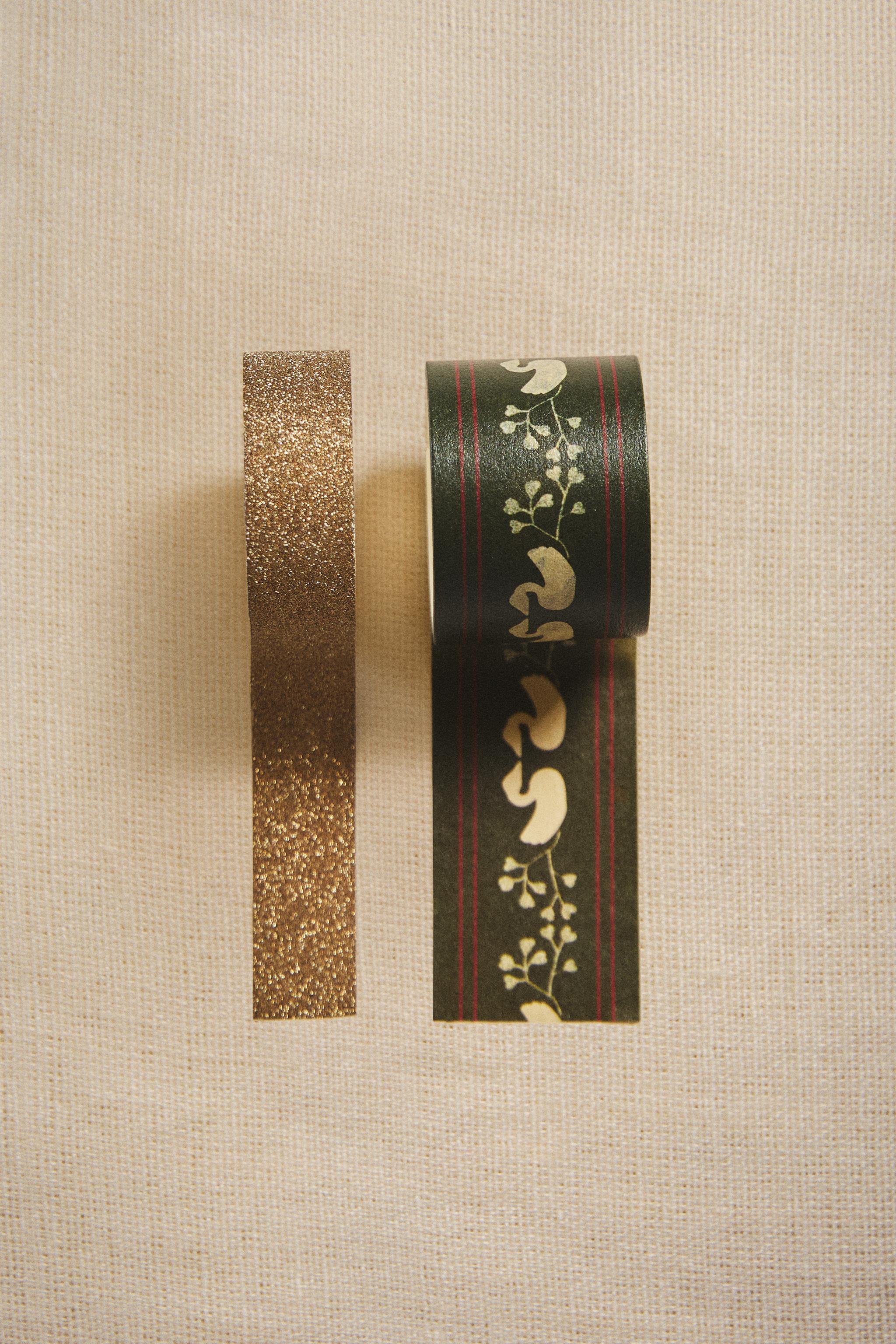 LOT DE RUBANS ADHÉSIFS DE NOËL (LOT DE 2)