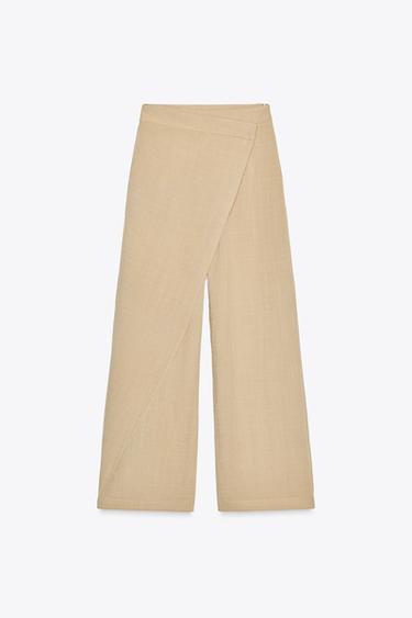 WEITE WICKELHOSE - Sandfarben von Zara