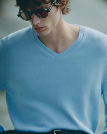 ROUND SUNGLASSES - Olive green by Zara