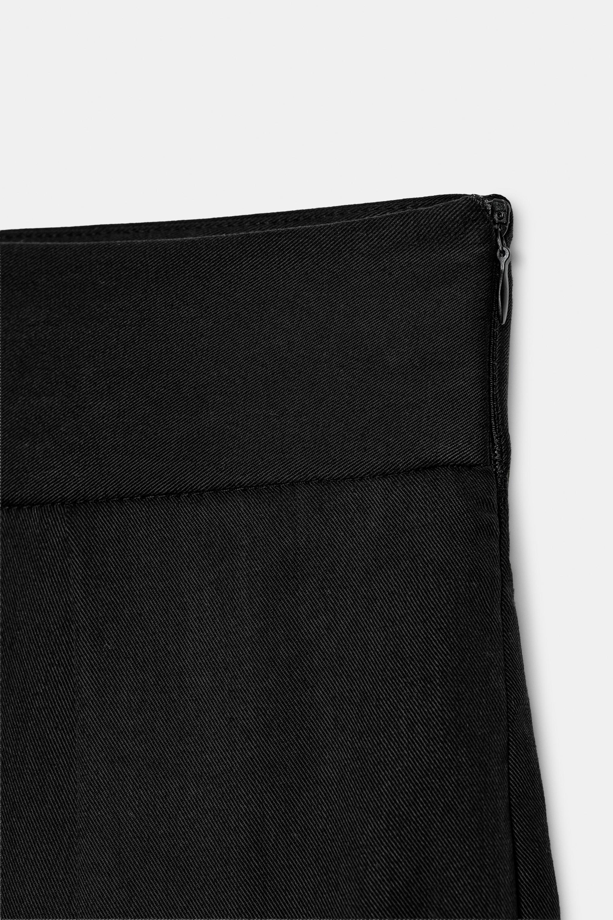 Женские брюки Zara ZW COLLECTION VENTED PANTS — фото 3