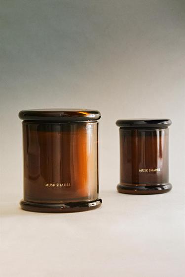 (350 G) BOUGIE PARFUMÉE MUSK SHADES - Jaune clair de Zara - Image 5