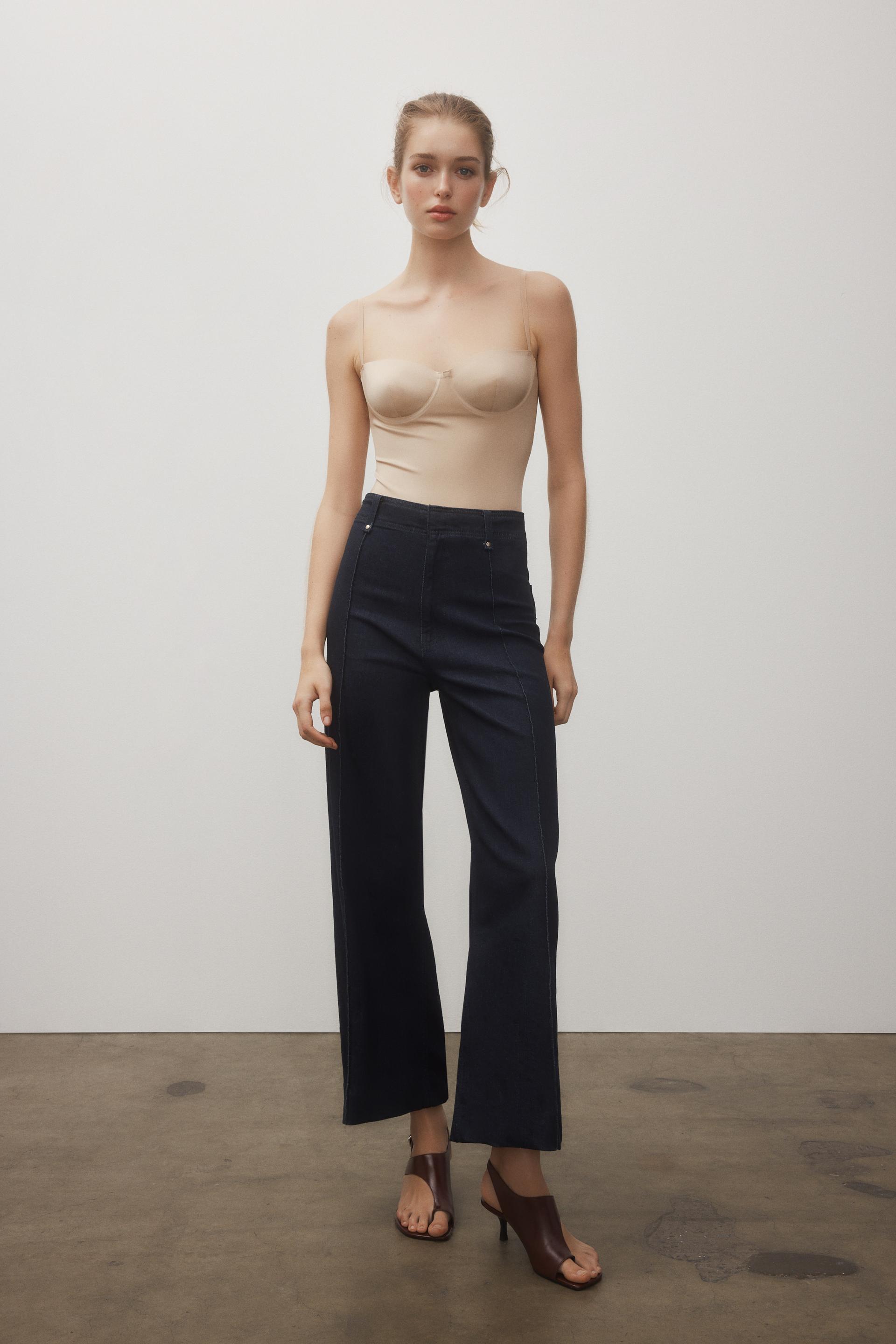 JEANS ZW COLLECTION WIDE LEG COM CINTURA ALTA