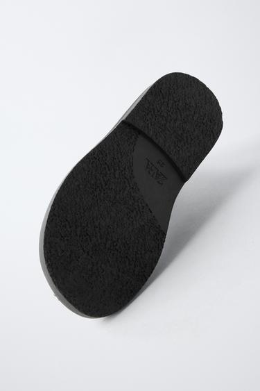 PATENT-FINISH BOOTS - Black by Zara - Image 6