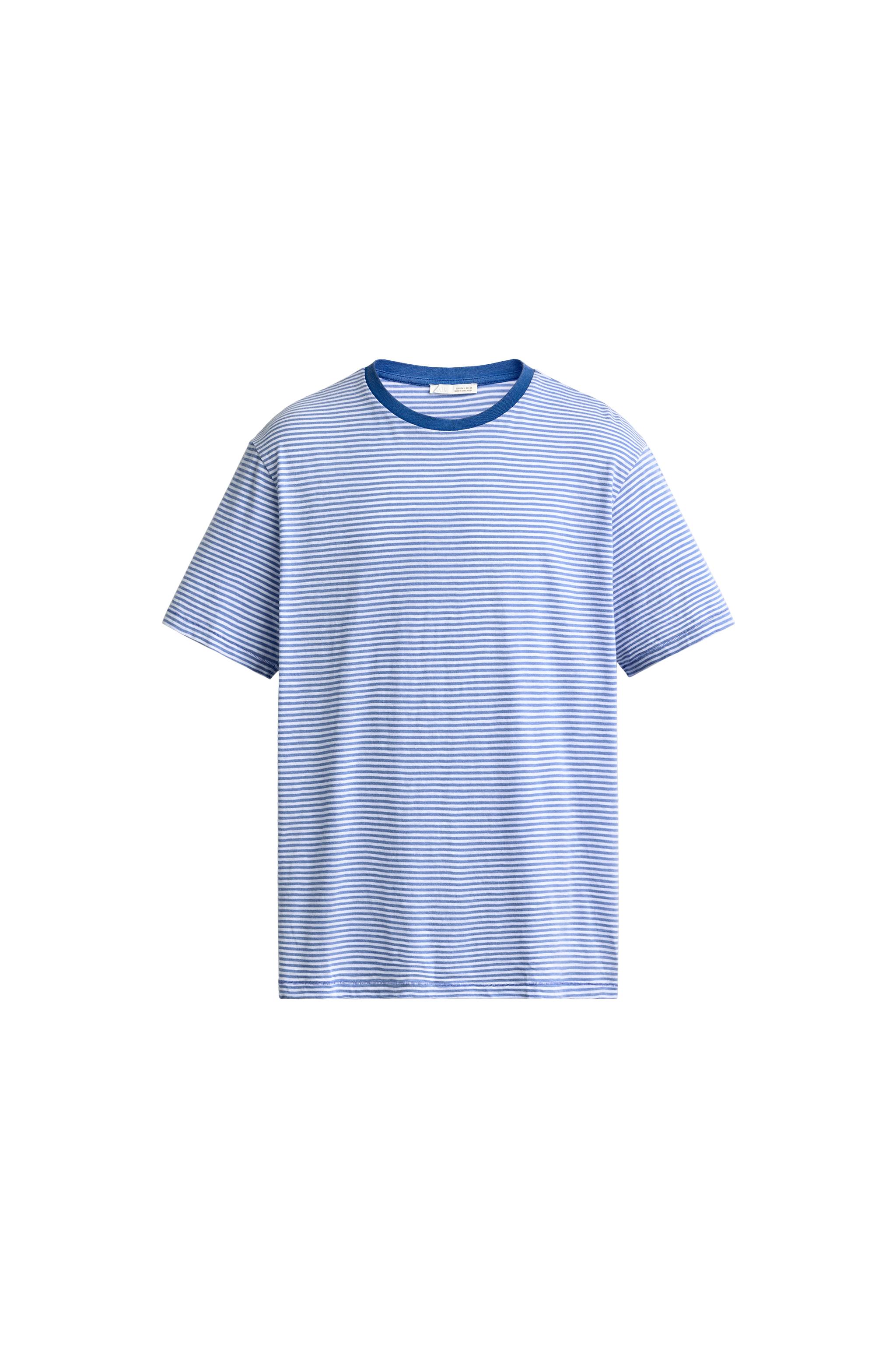 CAMISETA REGULAR FIT RAYAS
