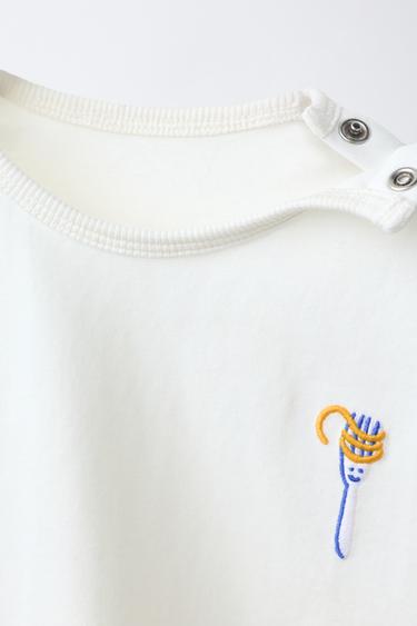 PACK DOS CAMISETAS ESTAMPADO - Azul claro de Zara