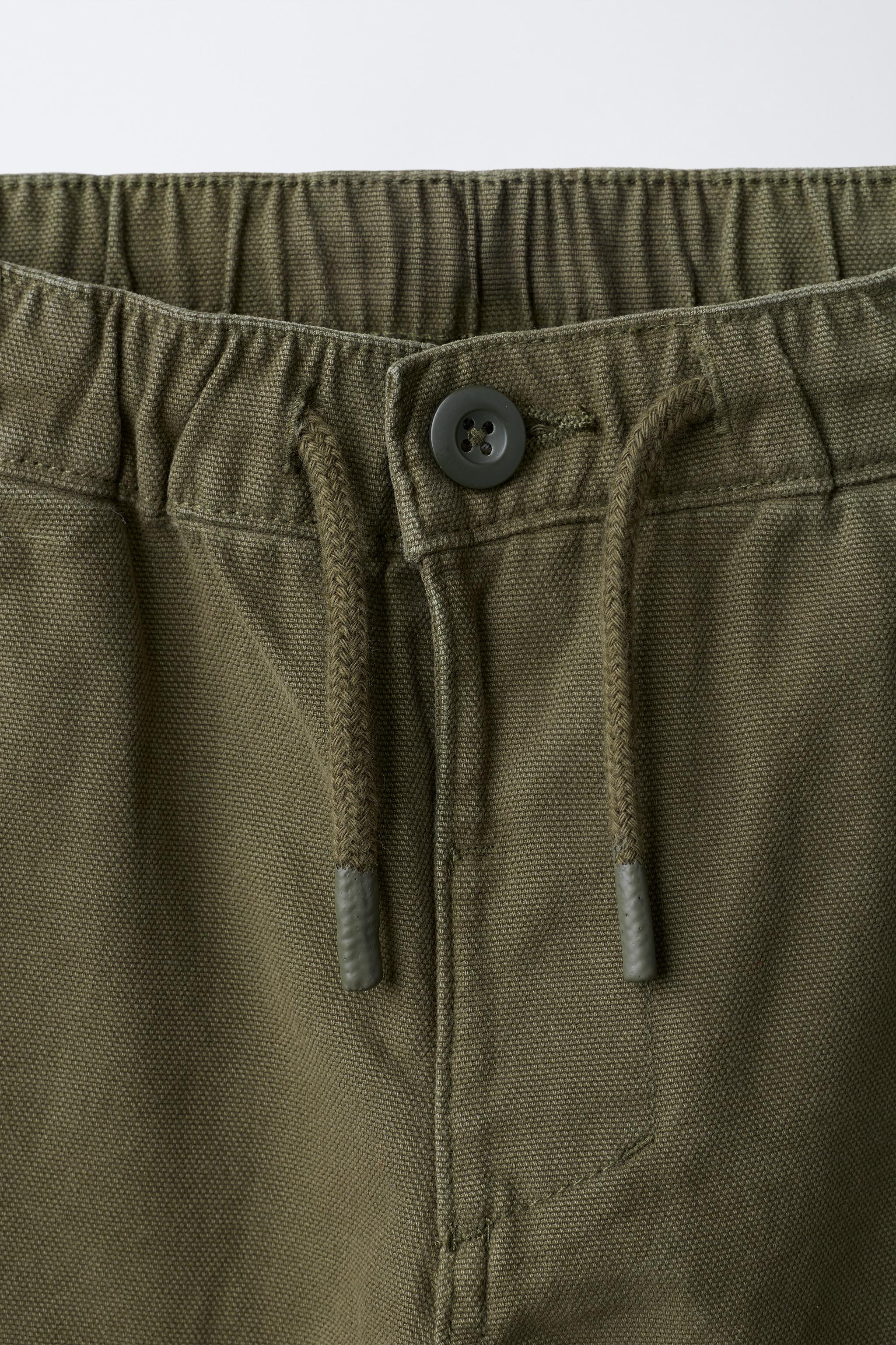 CANVAS BAGGY PANTS