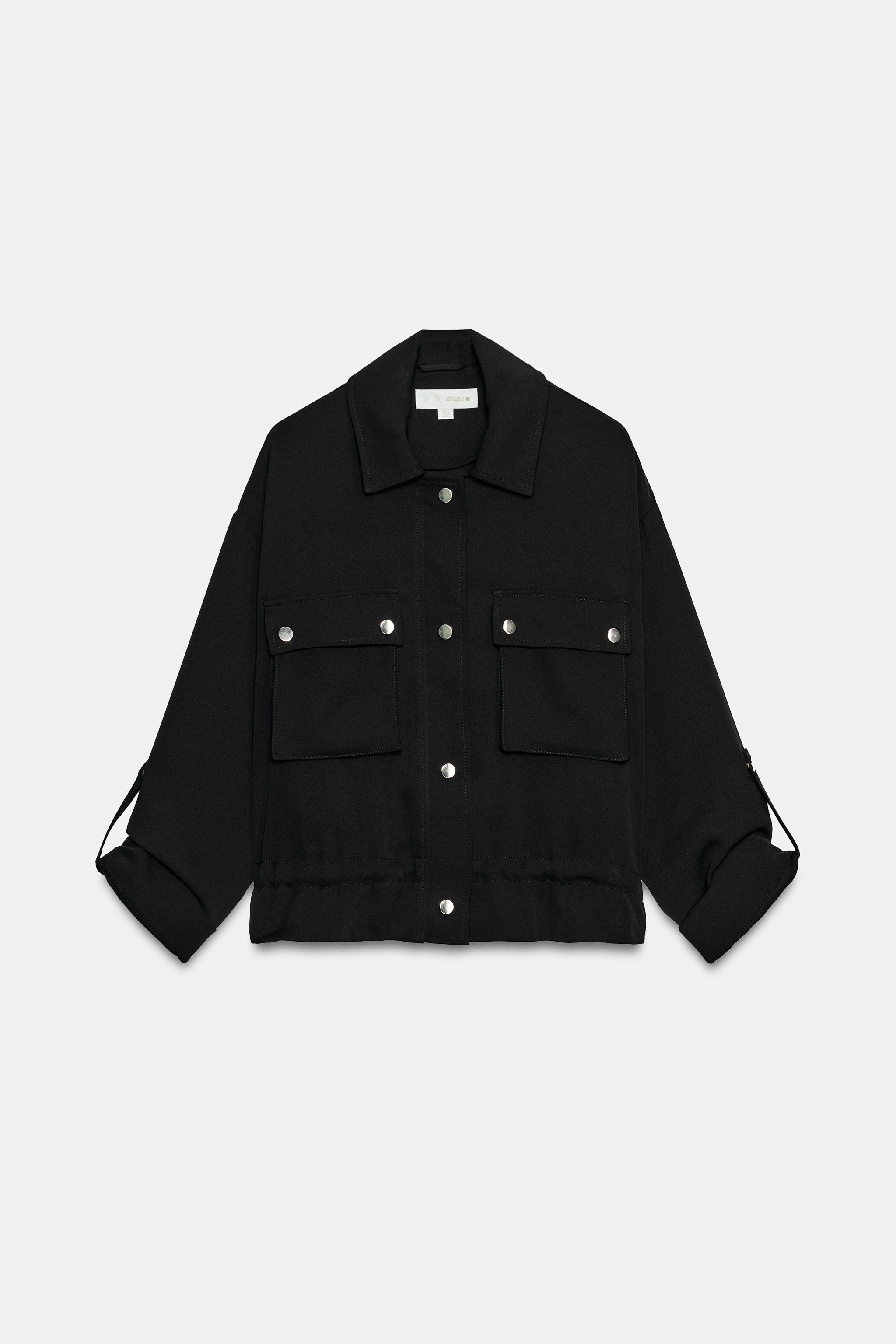 VESTE SAFARI MANCHES RETROUSSÉES
