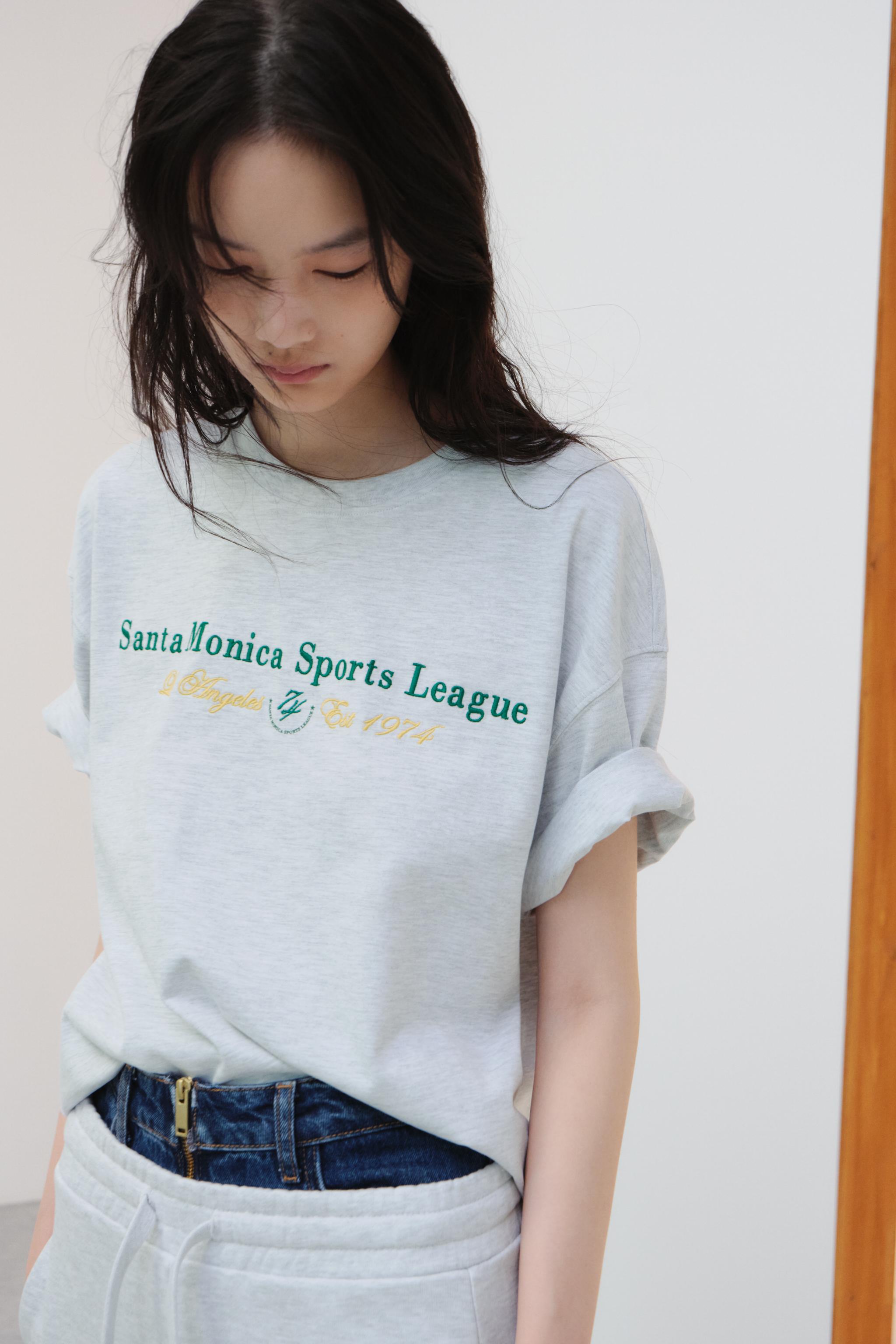 グレーマール様♡ありがとうございます♡ テキスト刺繍入りTシャツ - グレーマール | ZARA Japan / 日本