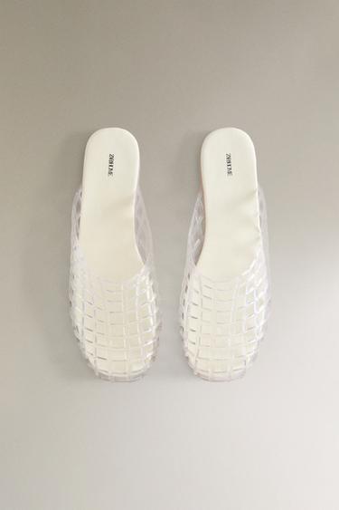 JELLY MULE SLIPPERS - White by Zara - Image 2