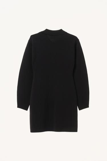 WILLY CHAVARRIA X ZARA KNIT MINI DRESS - Black by Zara - Image 3