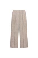 %100 KETEN VATKALI BLAZER - Görsel 2