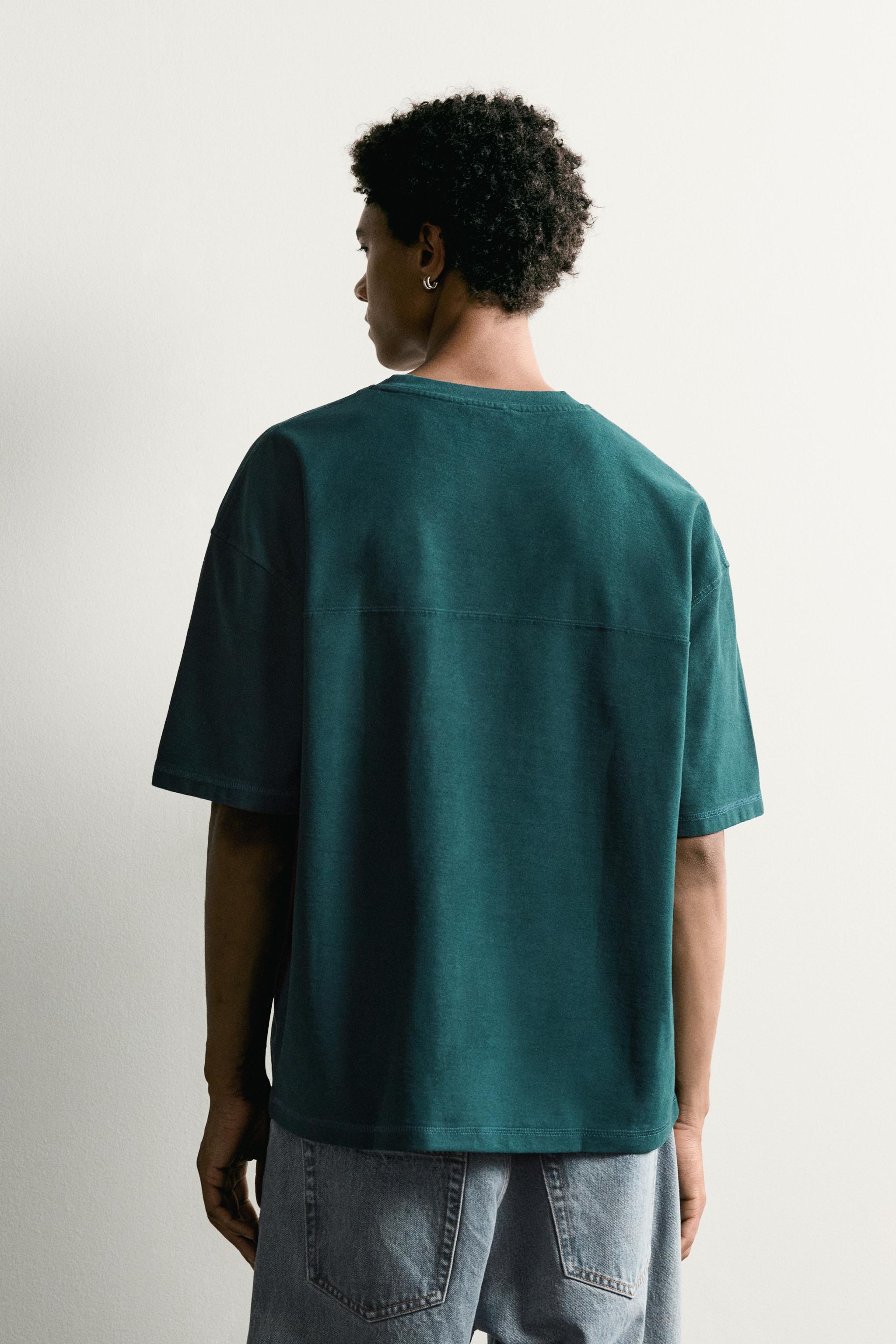 RELAXED FIT SEAM T-SHIRT