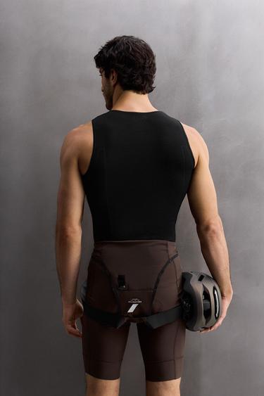 DÉBARDEUR DE CYCLISME X O GRAN CAMIÑO - Noir de Zara - Image 2