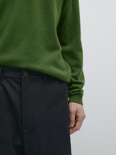 Pantalon de jogging à rayures - Bleu marine de Zara