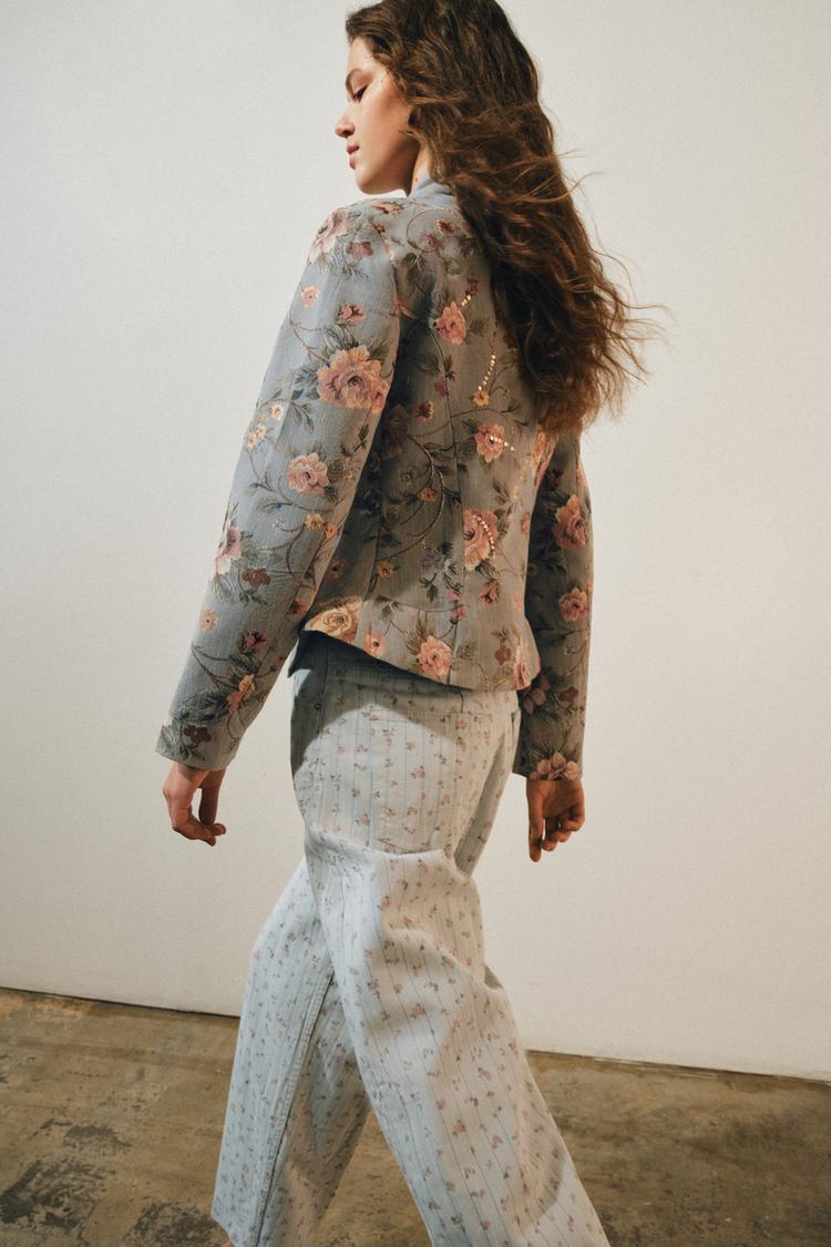 Blazer de jacquard colección ZW 5