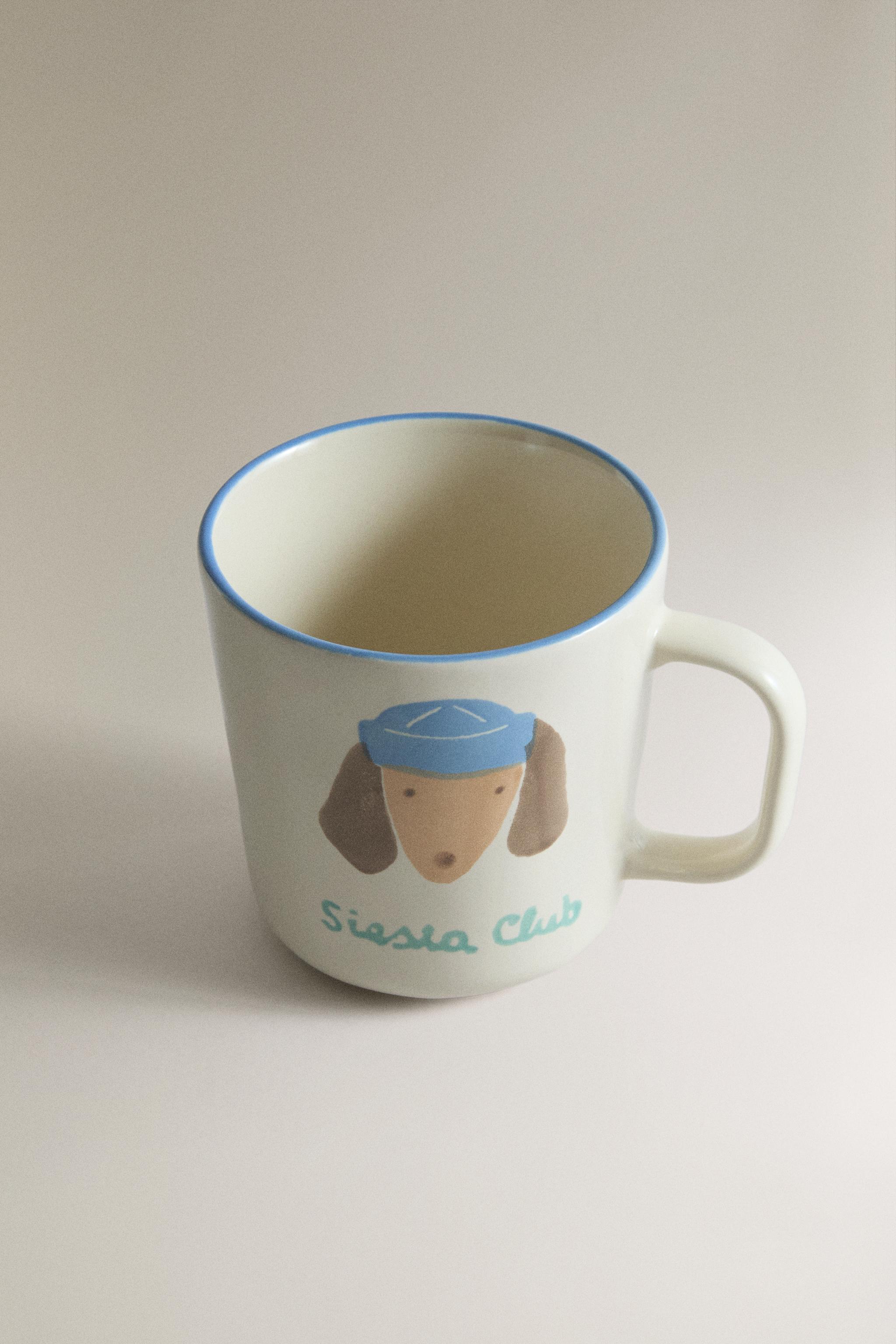 Zara KIDS' CERAMIC DOG MUG — фото 2