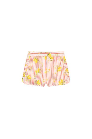 SHORTS RAYAS - Multicolor de Zara