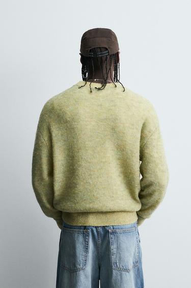 OMBRÉ KNIT SWEATER - Apple green by Zara - Image 2
