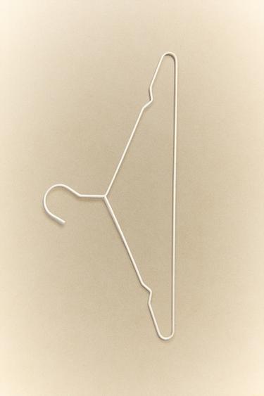 CINTRE ENDUIT (LOT DE 6) - Blanc de Zara - Image 1