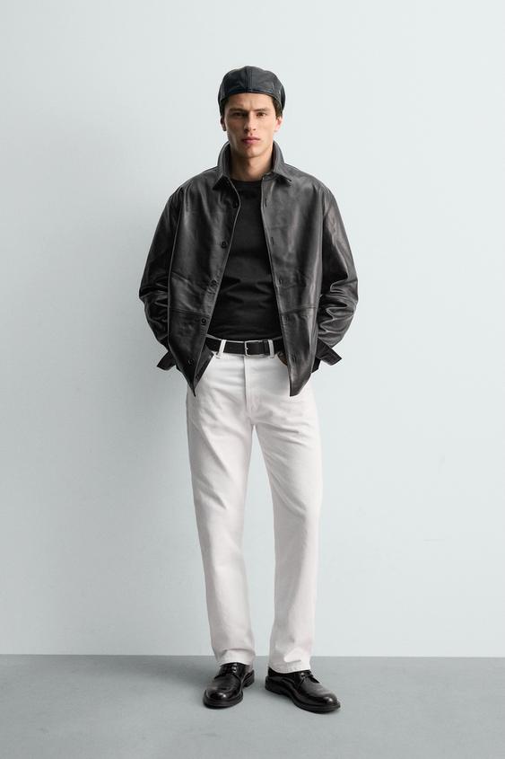 NAPPA LEATHER OVERSHIRT from Zara - $319