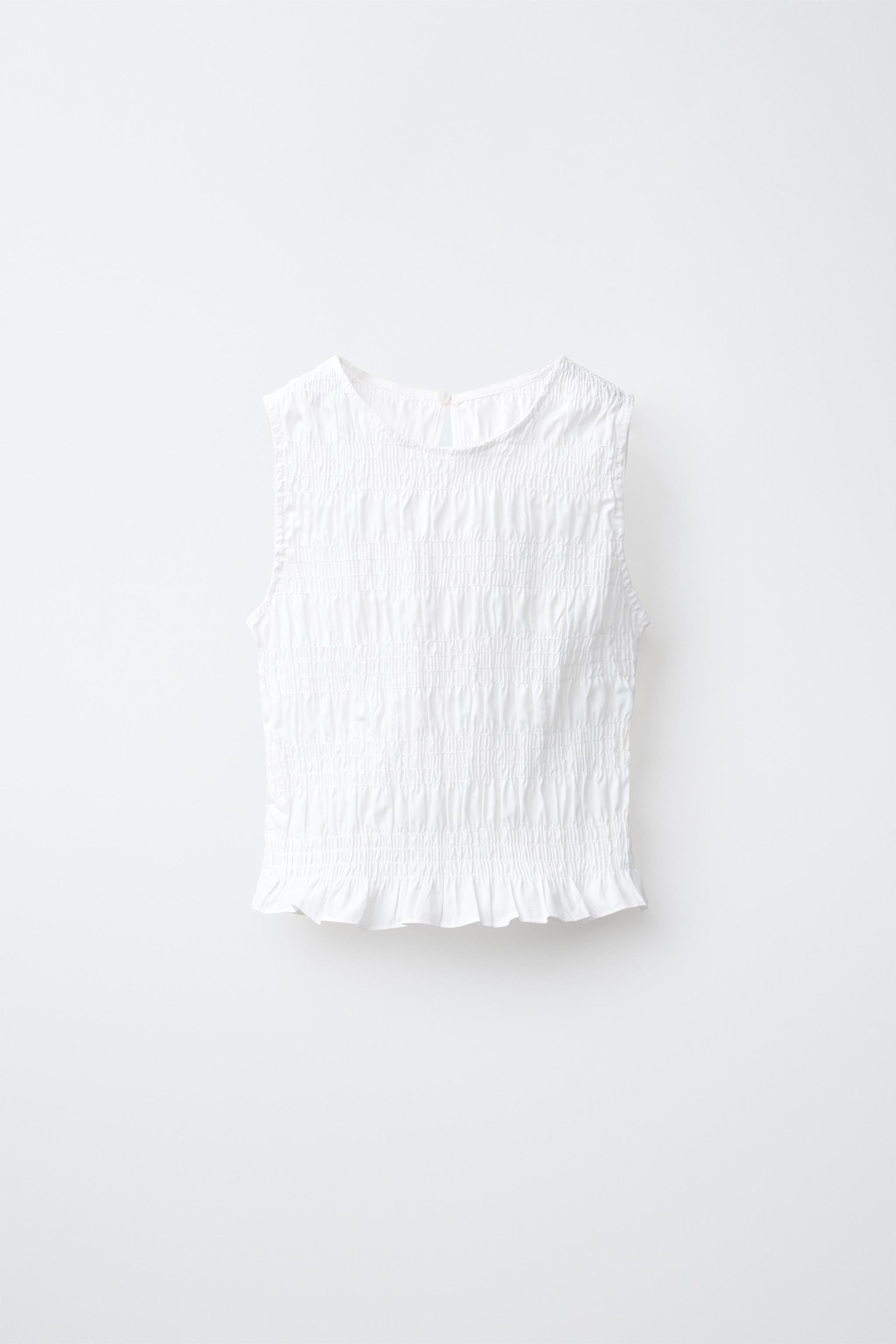 PACK CHEMISE ET TOP FRONCÉ À RAYURES AVEC DÉCOR FANTAISIE