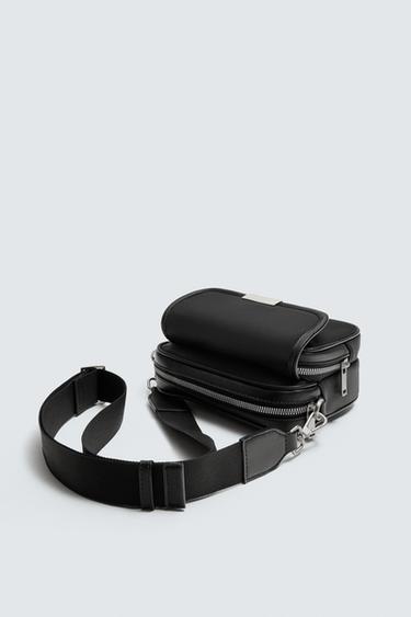 SAC BANDOULIÈRE EN NYLON - Noir de Zara - Image 1