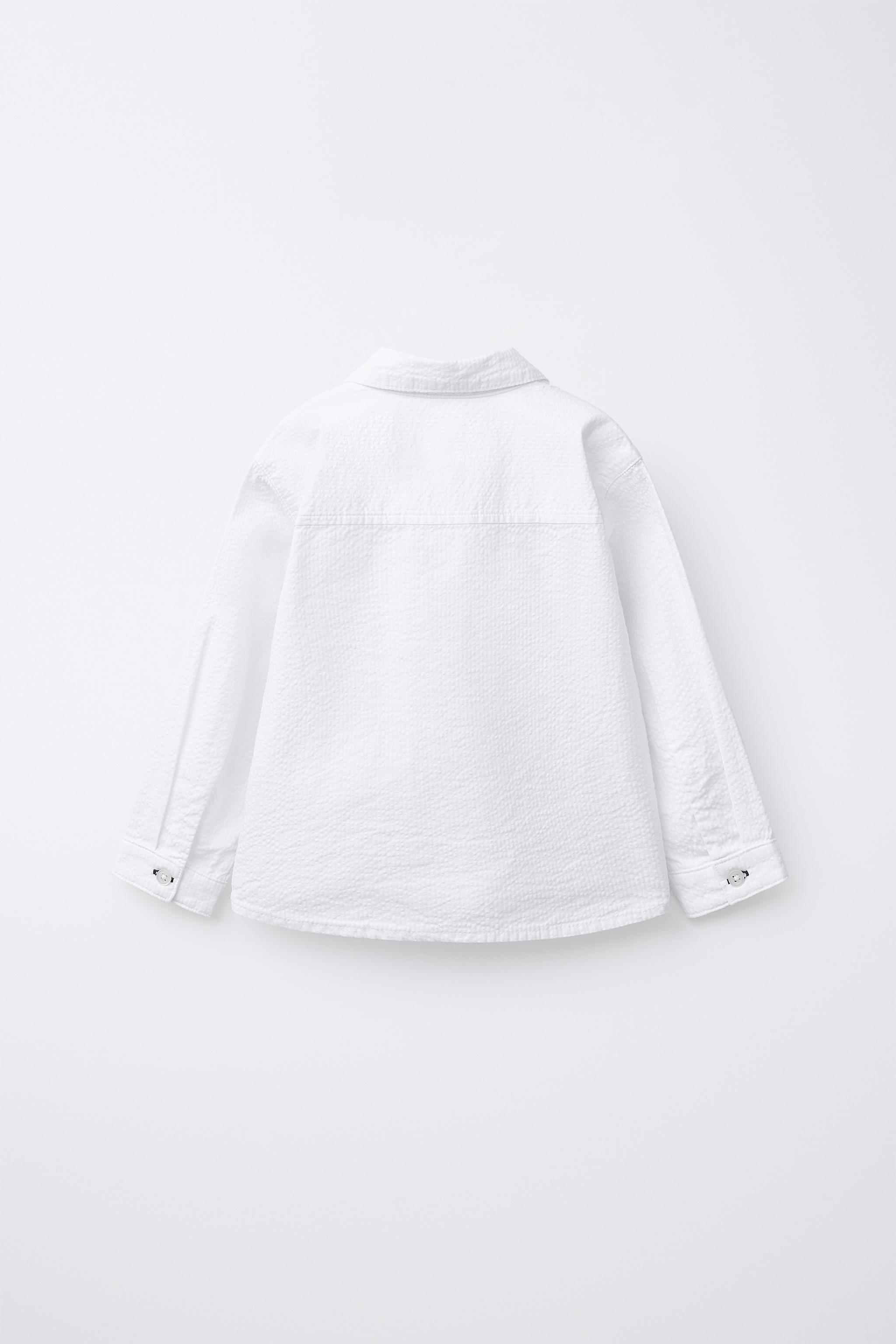 CHEMISE BASIQUE EN SEERSUCKER
