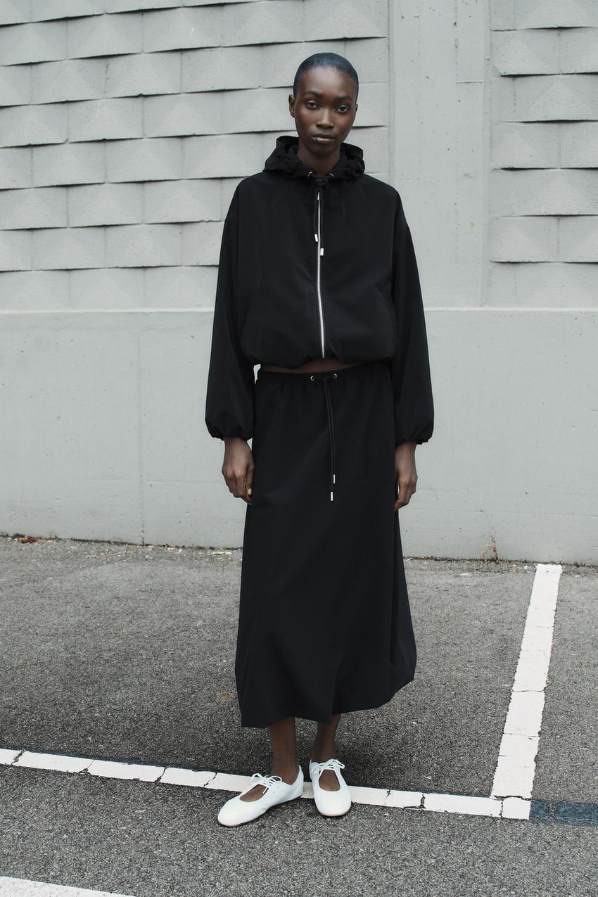 バルーンスカート - ブラック | ZARA Japan / 日本