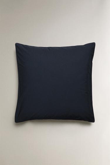 TAIE D’OREILLER PERCALE DE COTON (300 FILS) - Bleu nuit de Zara - Image 1