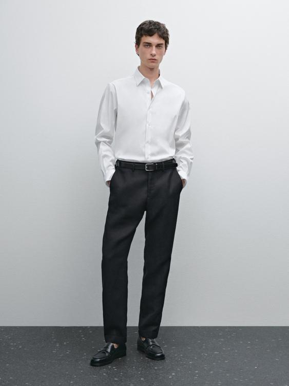 Slim fit stretch shirt