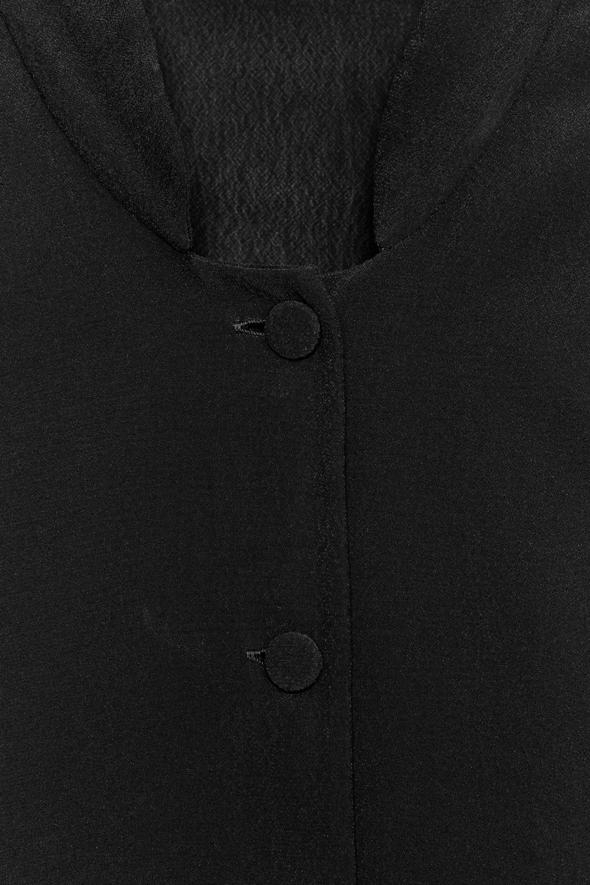 ZW COLLECTION RUFFLED CROP SHIRT