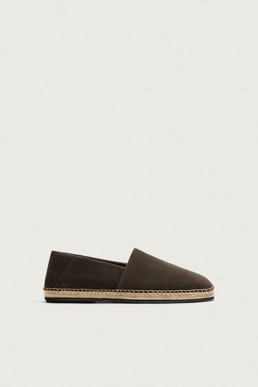 ALPARGATA PIEL LIMITED EDITION - Marrón de Zara