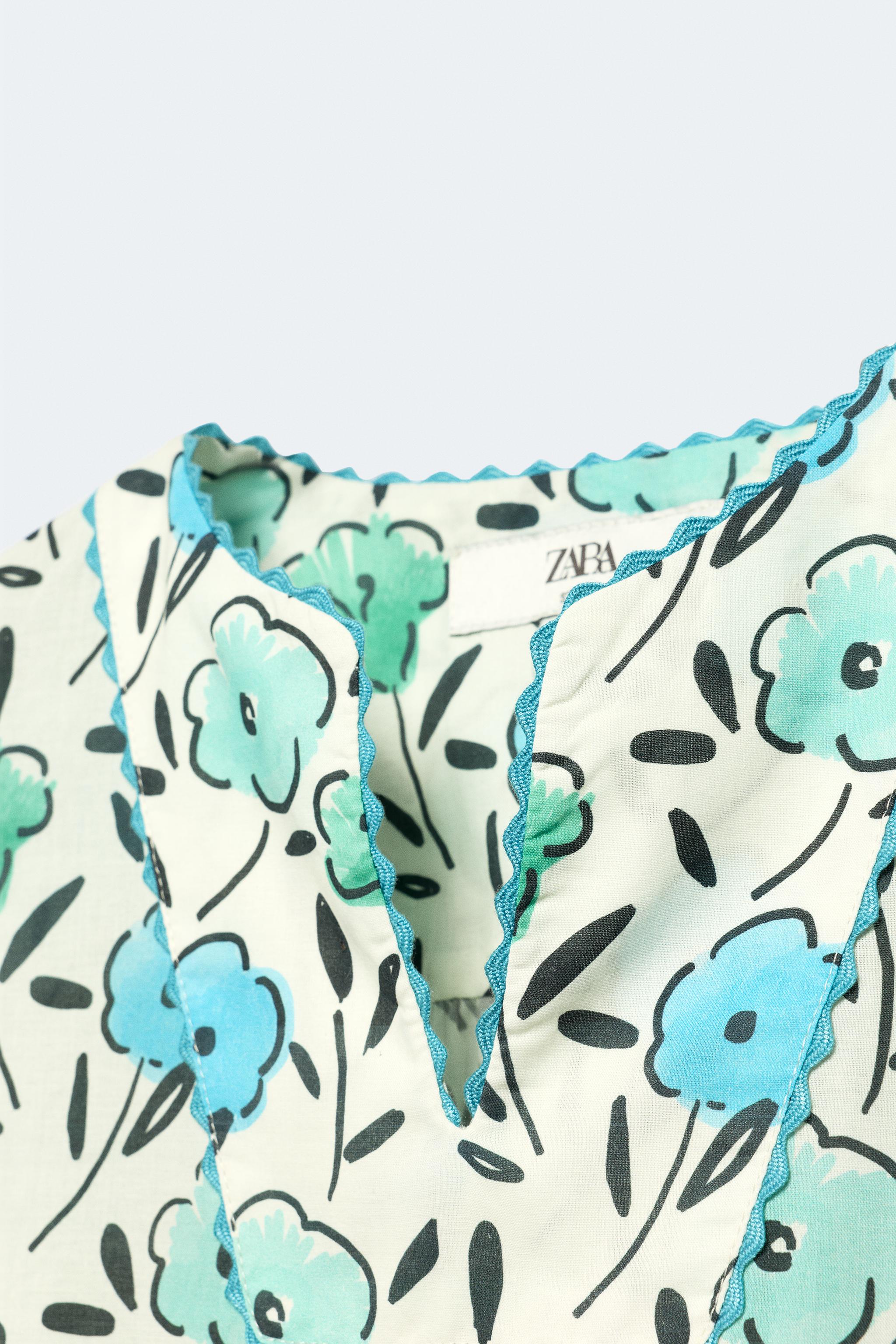 2-14 YEARS / LIMITED EDITION FLORAL PRINT CAFTAN DRESS