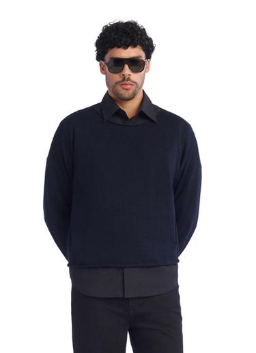 CAMISA RELAXED FIT POPELÍN ALGODÓN - Negro de Zara