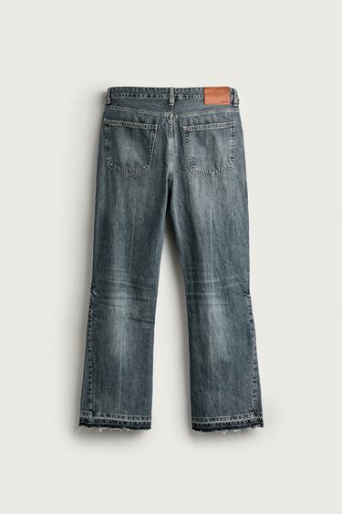 JEAN COUPE FLARE - Bleu / Vert de Zara - Image 6