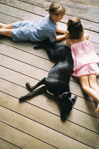 6-14 YEARS/GINGHAM CHECK PYJAMAS - Pink by Zara