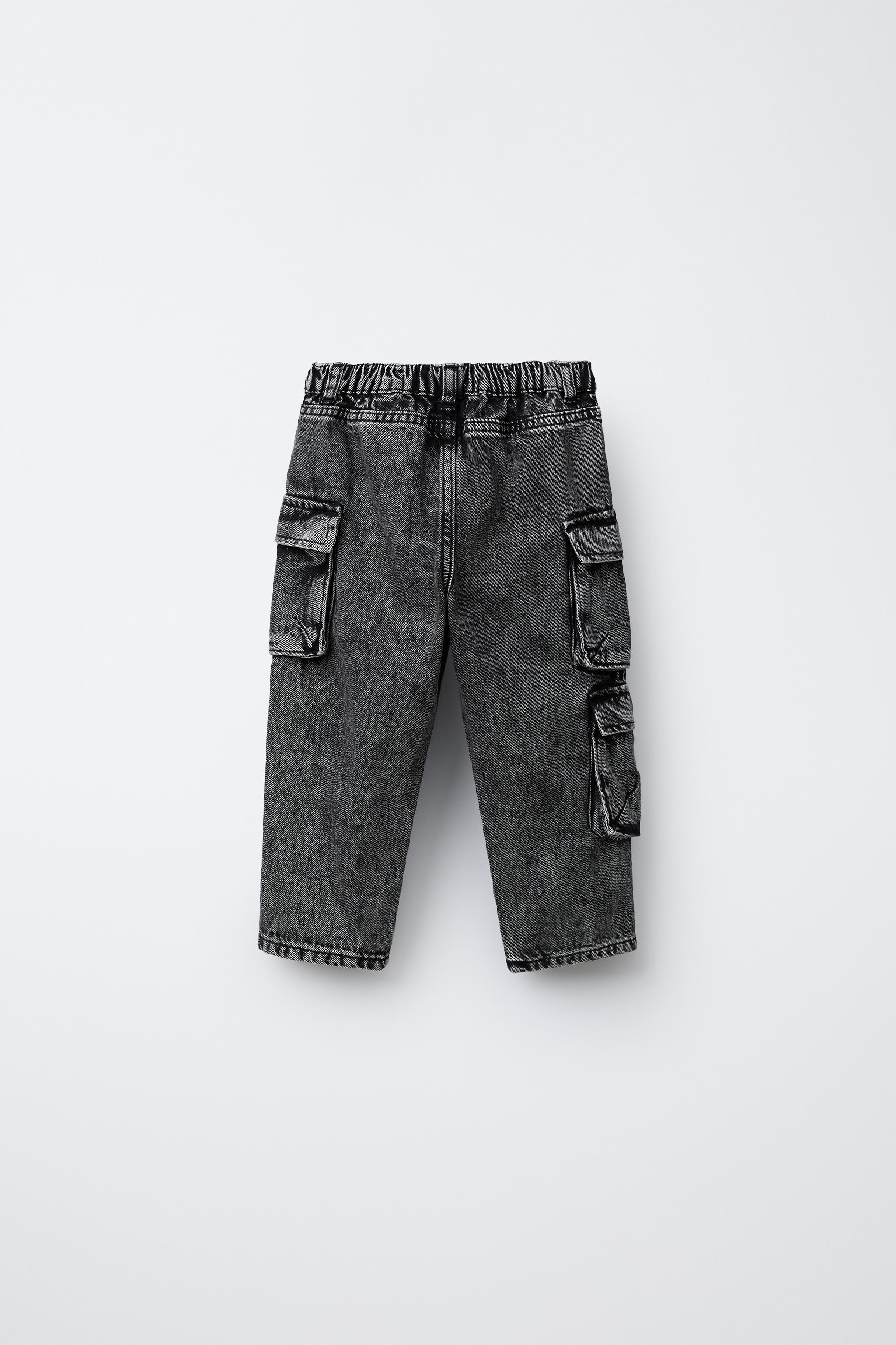 MULTI-CARGO JEANS - Gray | ZARA Canada