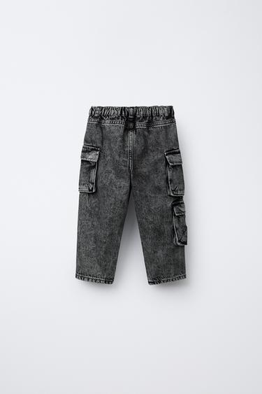 JEAN MULTICARGO - Gris de Zara - Image 1