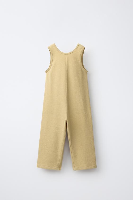 PLAIN JUMPSUIT - Mustard de Zara - Imagen 0