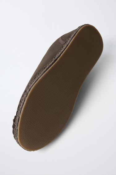 ESPADRILLES À LACETS - Marron de Zara - Image 6