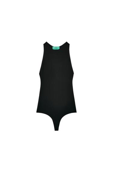 HALTER BODYSUIT MARISA BERENSON X ZARA - Black by Zara