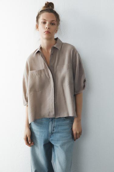 CAMISA FLUIDA - Piedra de Zara