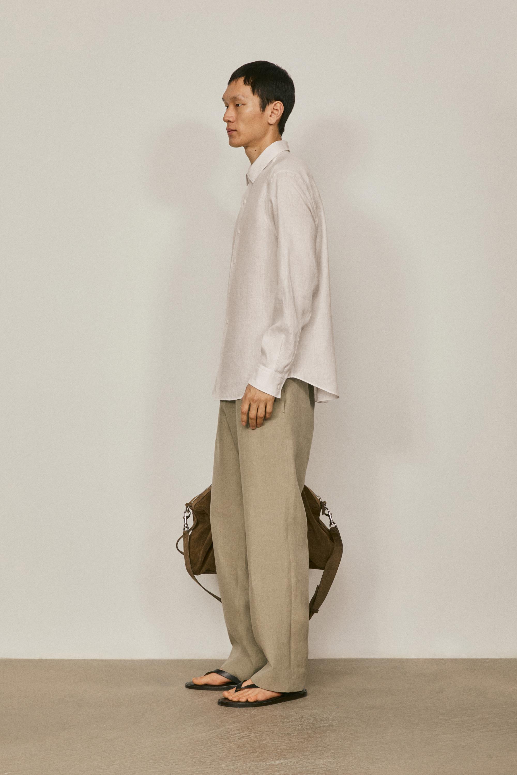 Chemise extrafine 100 % lin - ÉDITION LIMITÉE