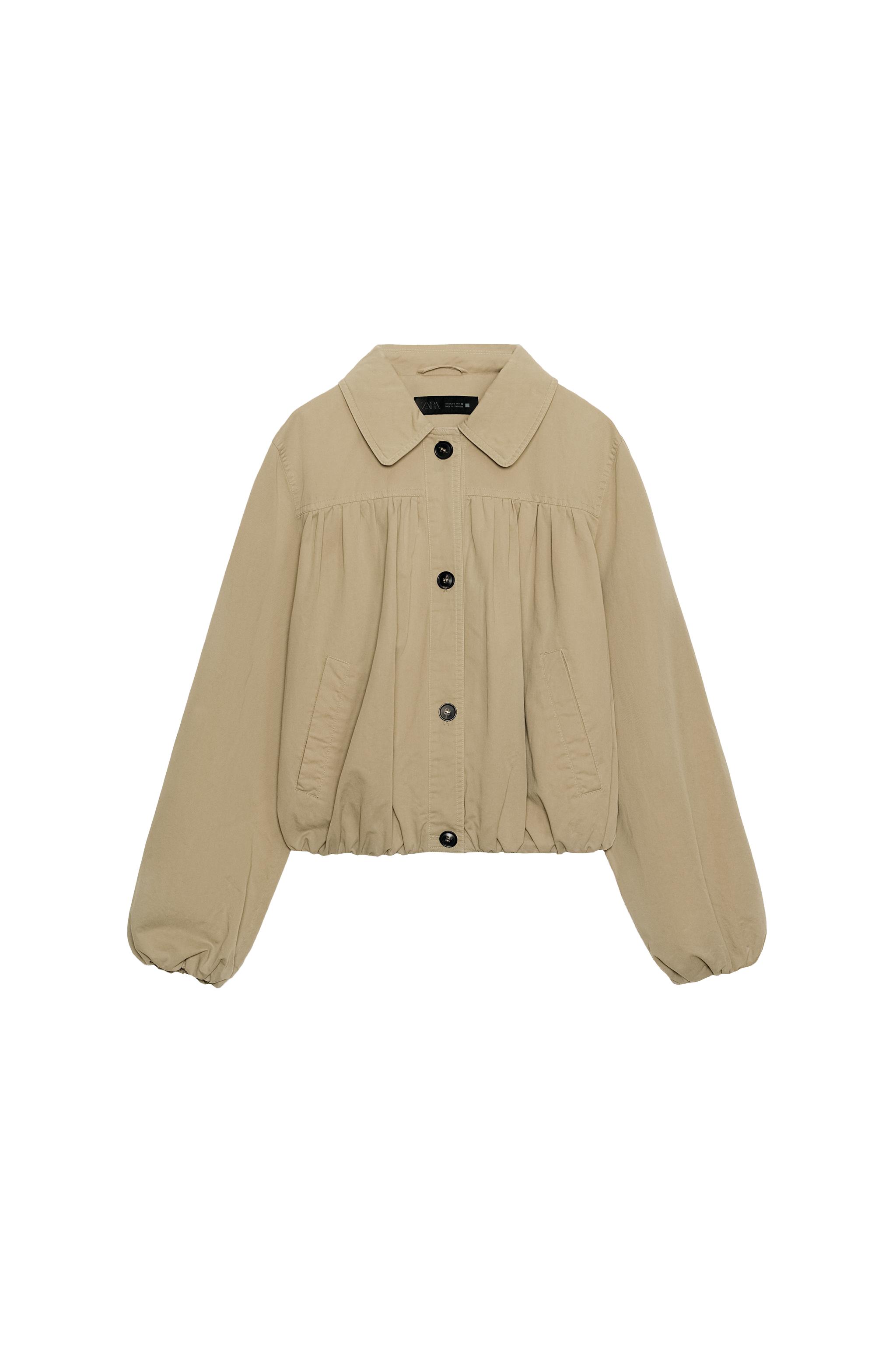 BALLOON JACKET - taupe brown | ZARA United States