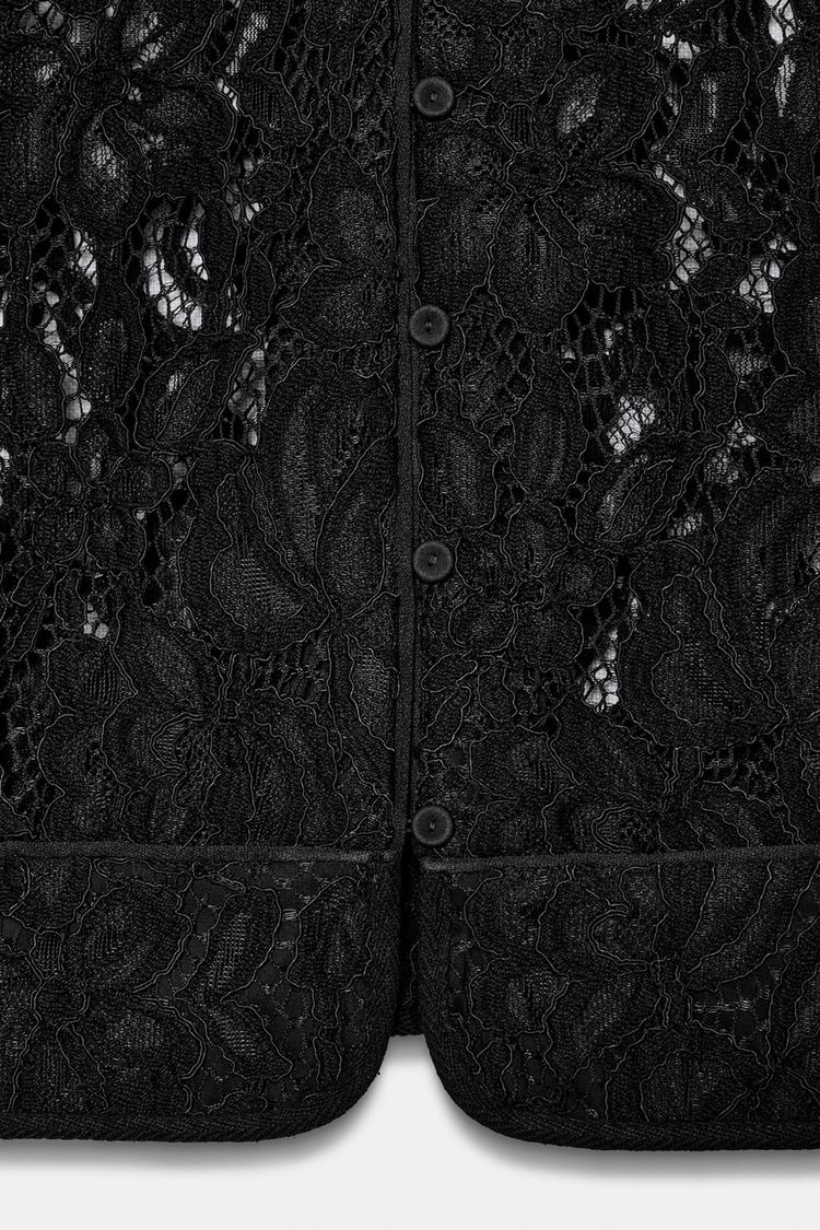 Blazer de encaje colección ZW 4